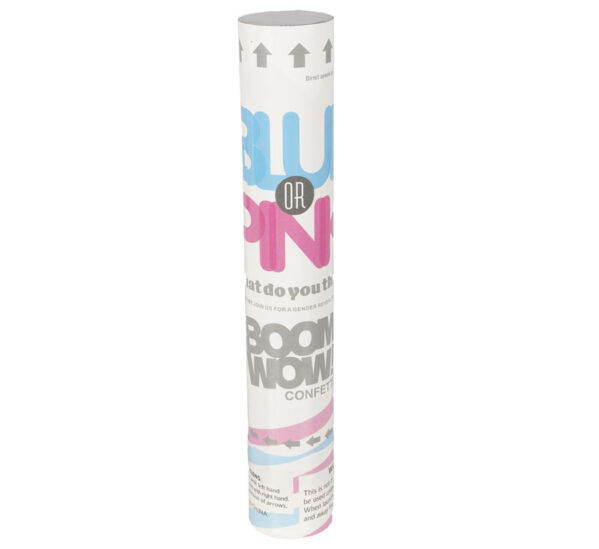 Party Gender Reveal Confetti Cannon-Blue
