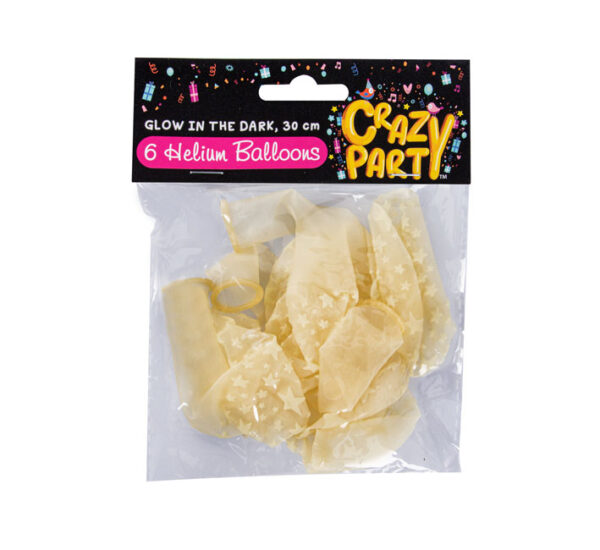 Balloons Helium 6Pc Glow F-01