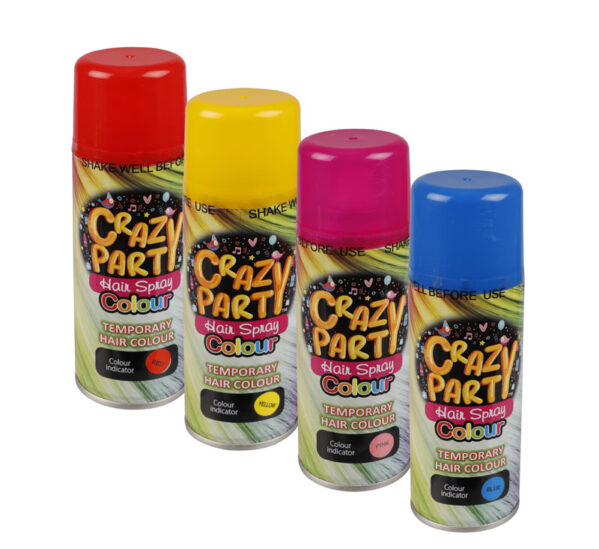 Hair Party Spray - Assorted Colours