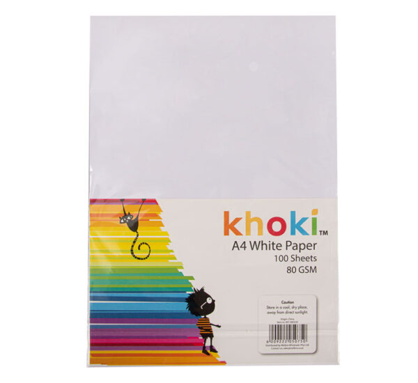 Paper A4 80Gsm 100'S White