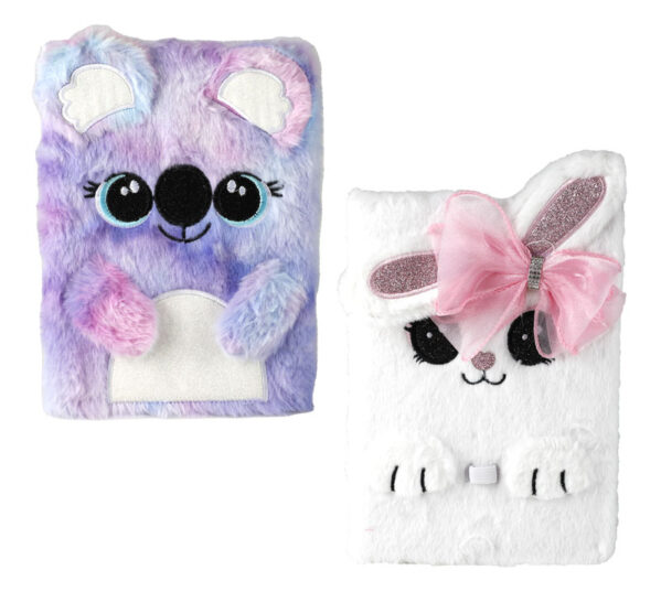 Plush A5 Note Book - 100 Sheets; 70 Gsm Paper