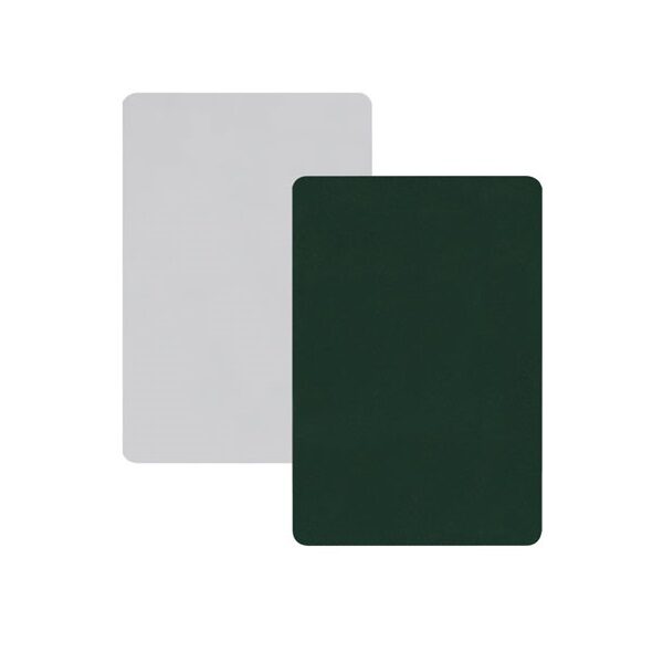 Double Sided Whiteboard/Chalkboard Frameless Slateboard A4