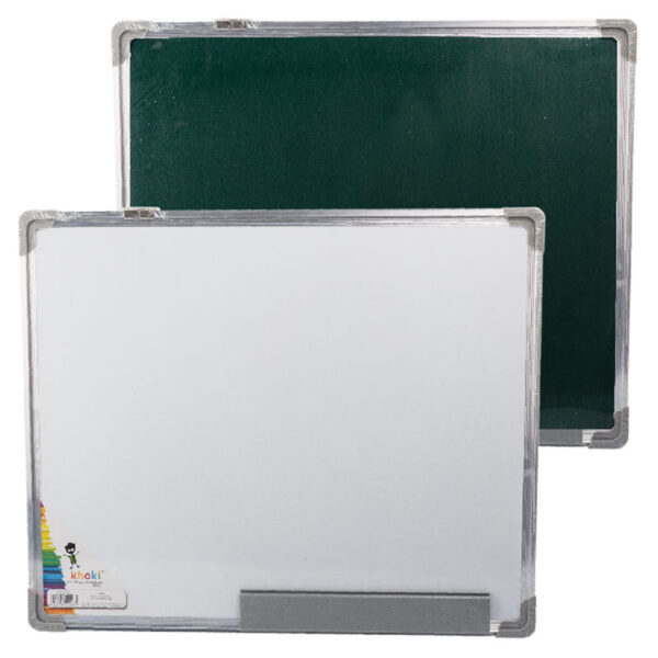 Dry Wipe Board & Chalk - 90 X 60cm
