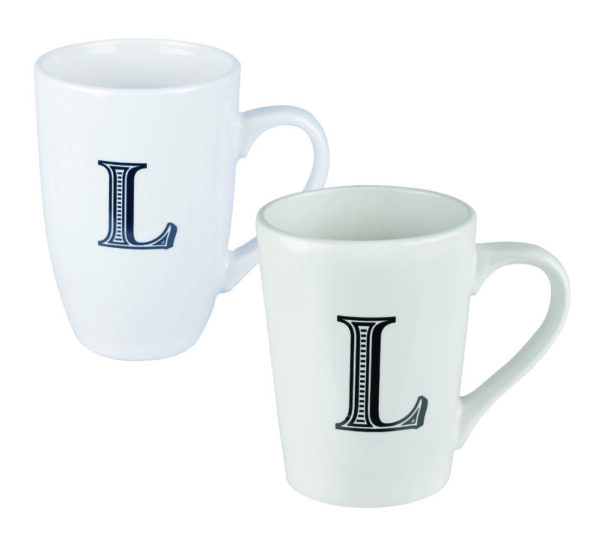 Tall Letter Mug - L, 400ml