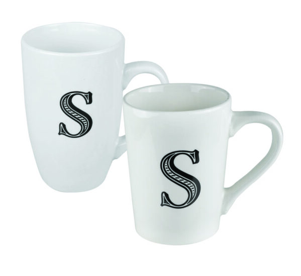 Tall Letter Mug - S, 400ml