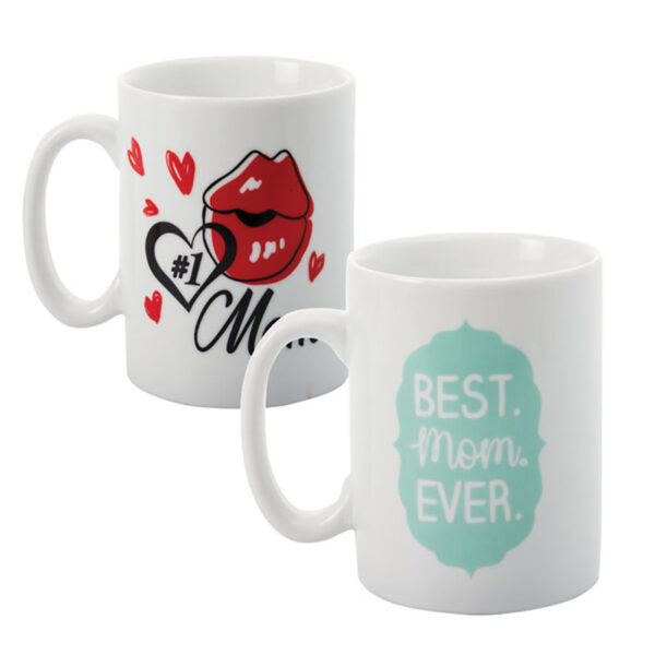 Jumbo Stoneware Coffee Mug - 700ml Assorted Designs For Mom