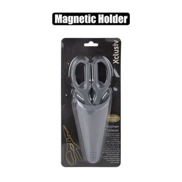 Kitchen Scissors - In Magnetic Holder