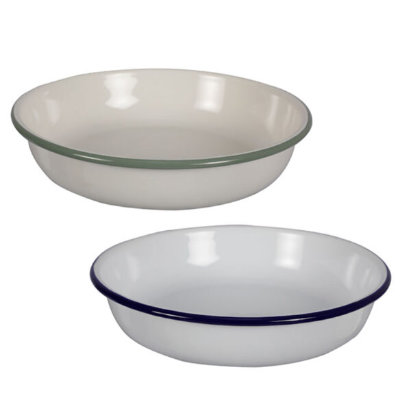 Plate Enamel 22cm Pasta