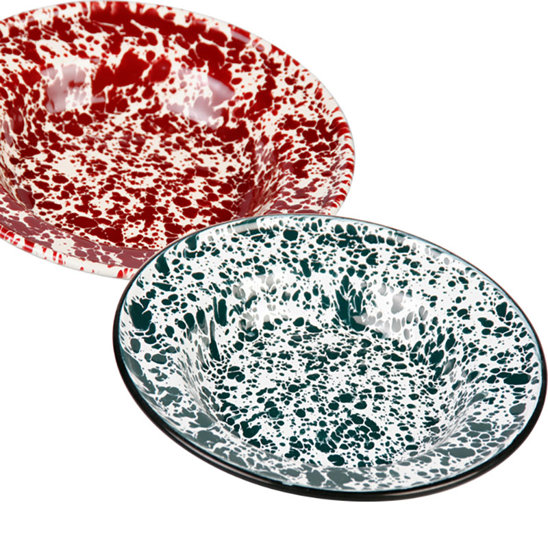 Pie Dish Enamel 24cm Round
