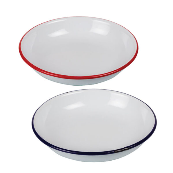 Plate Enamel 20cm Pasta