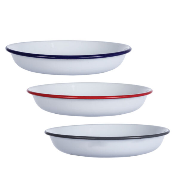 Plate Enamel - 24cm Pasta
