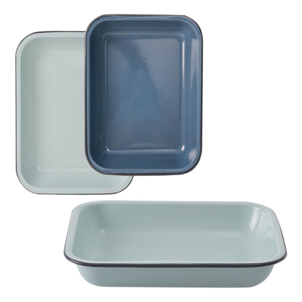 Baking Pan 31cm Enamel