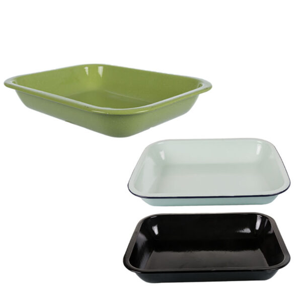Baking Pan 37x28cm Enamel