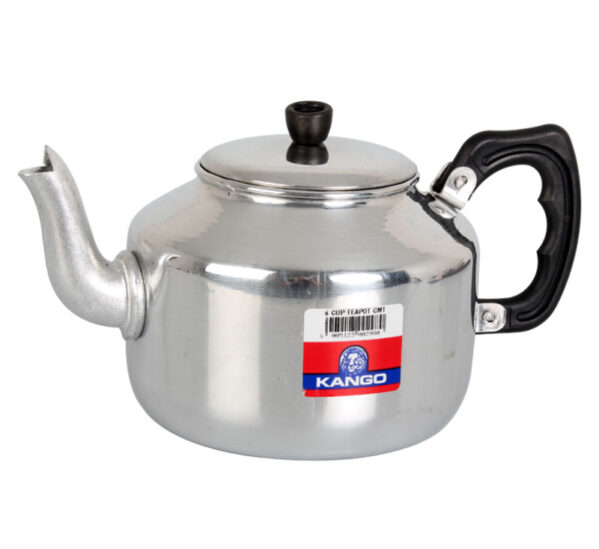 Teapot Aluminium 6-Cup
