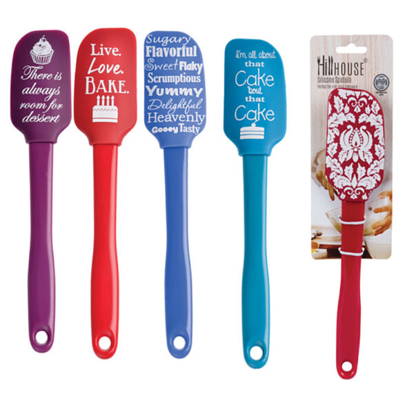 Silicone Spatula - 25cm Assorted Designs