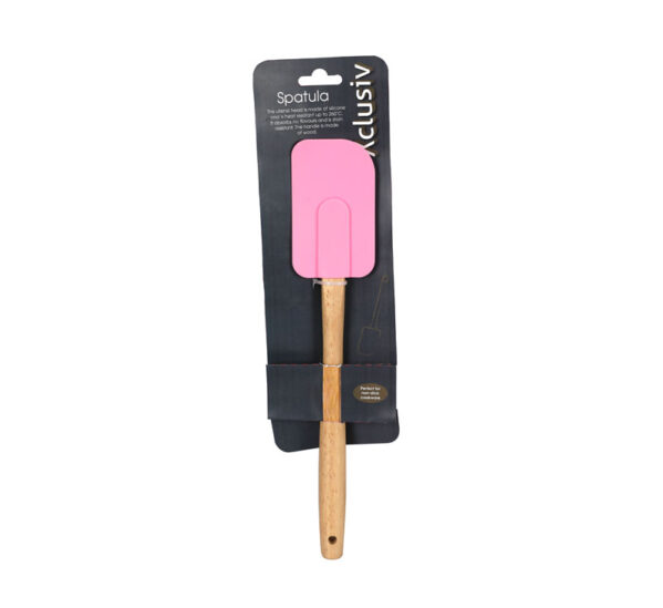 Spatula Bamboo Handle Silicone Xclusiv