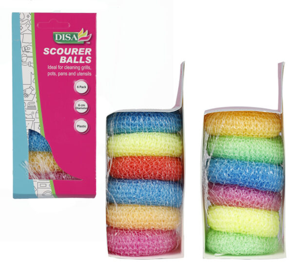 Scourer Balls 6 Piece