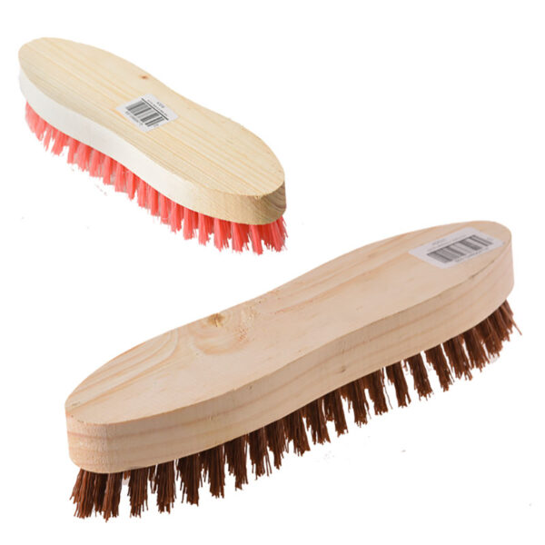 Scrubbing Brush Wooden Back - 27cm