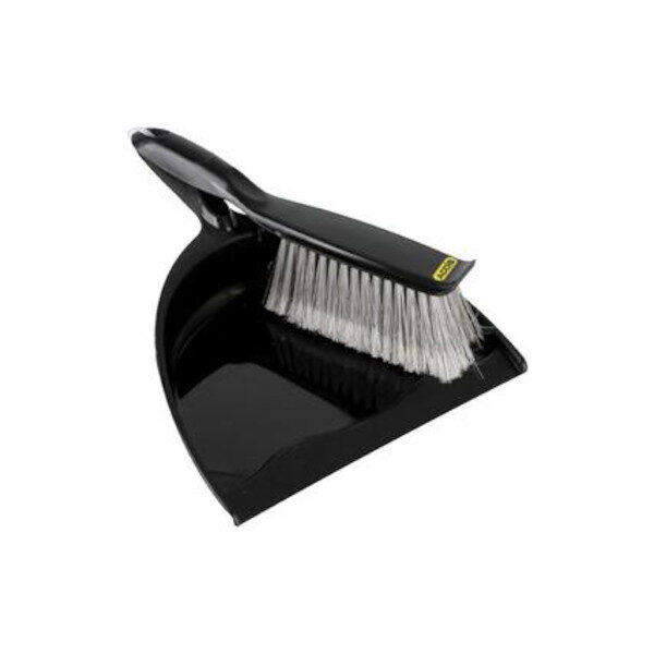 Dustpan & Brush Set Black