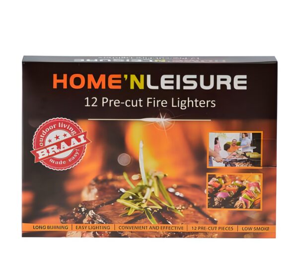 Bulk Pack 24 X Home 'N Leisure Fire Lighters Pack Of 12 Sticks
