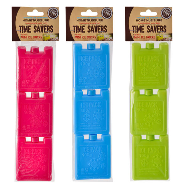 Mini Ice Brick - 70 X 80mm, 3-Pack