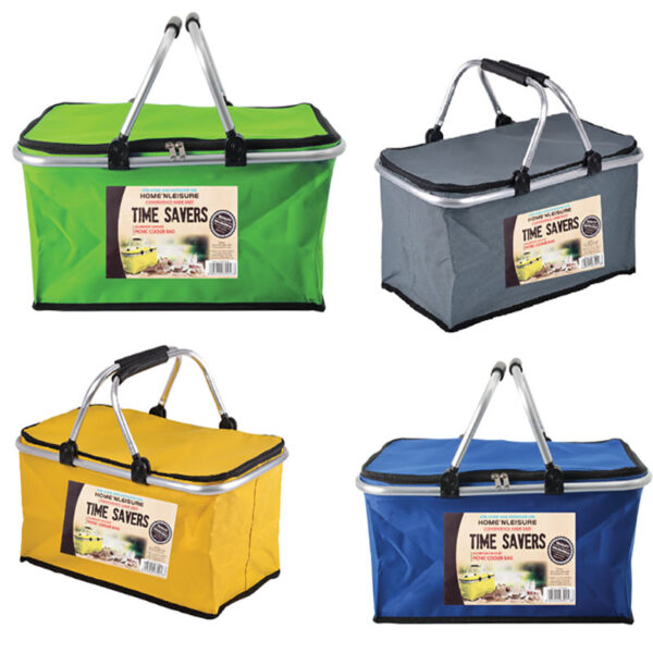 Picnic Cooler Bag With Handles - 46 X 28 X 22cm