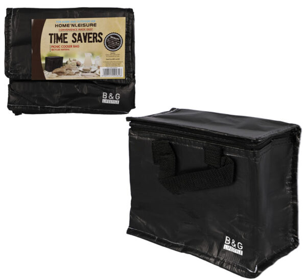 Cooler Bag 22X13X18cm Black