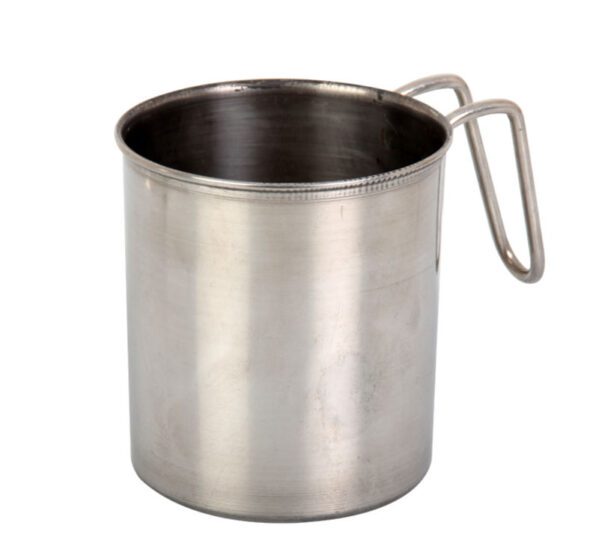 Mug Stainless Steel - 350ml Wire Handle