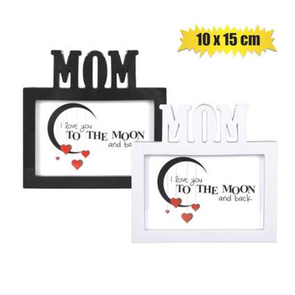 Picture-Frame Plastic Mom Asstd 10X15cm