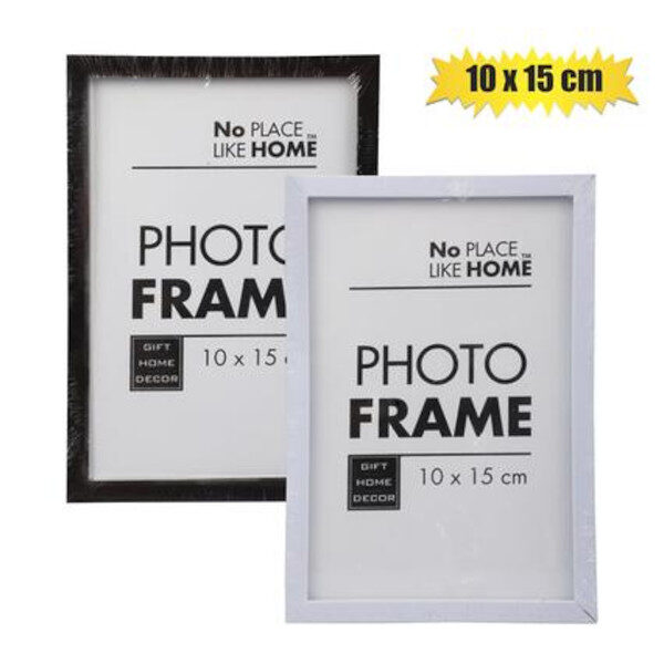 Picture-Frame Plastic Basic 10x15cm Asstd