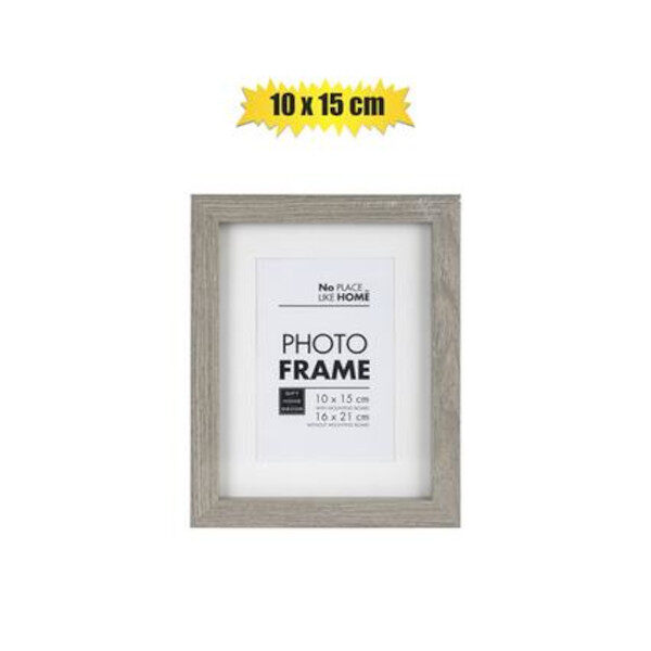 Picture-Frame 10x15cm Rustic Grey
