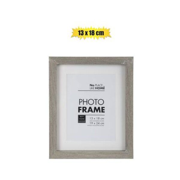Picture-Frame 13x18cm Rustic Grey