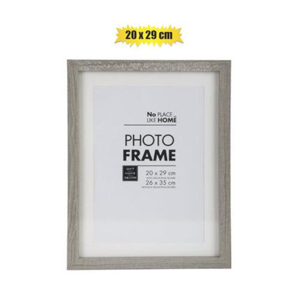 Picture-Frame Certificate Rustic Grey 20x29cm