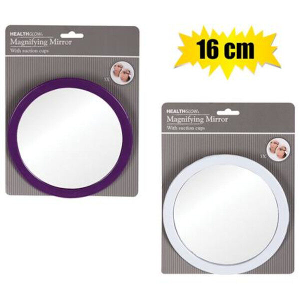 Suction Magnifying Mirror - 16cm