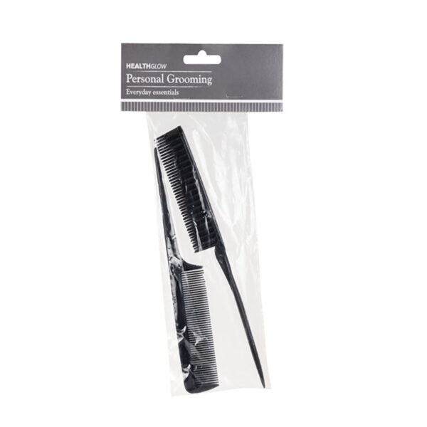 Hair Comb Plastic 2pc Tail(Abs)+3-Row