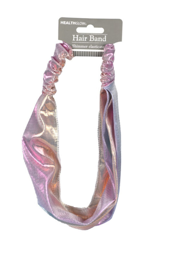 Hair Band Shimmer Elasticated