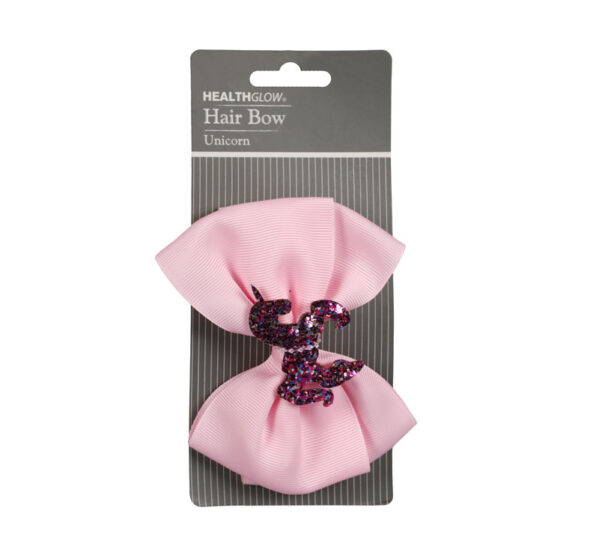 Hair Bow Unicorn Design