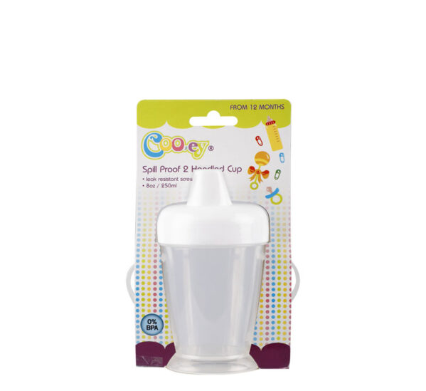 Cooey Training Cup Plastic Non Spill - 250ml