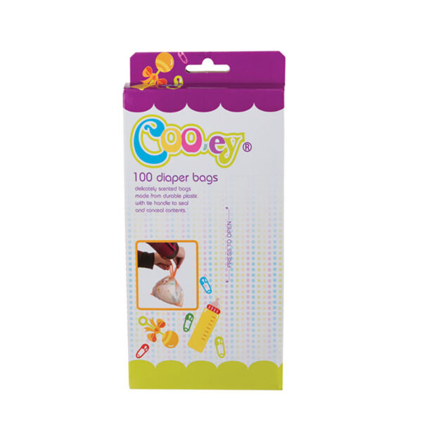Cooey Diaper Disposal Bags - 100-Pack