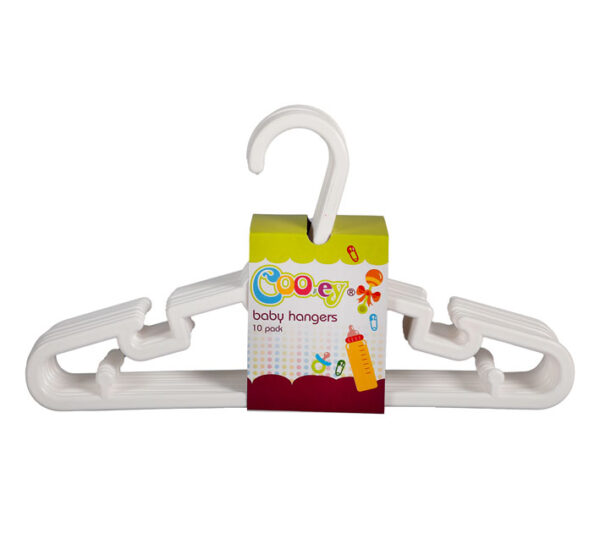 Kiddies Coathangers - Plastic, 10-Pack