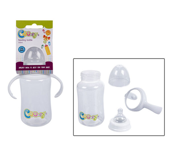 Cooey Feeding Bottle - 330ml Easy Grip Bpa Free
