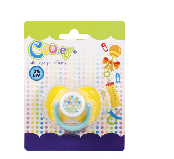 Cooey Silicone Pacifier With Soft Front And Cover Bpa Free