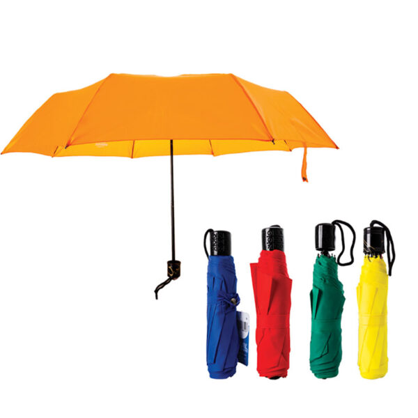 Ladies Super Mini Easyfold Umbrella - 97cm Diameter, Assorted Colours