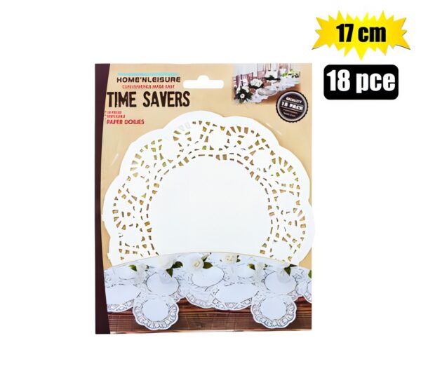 Paper Doilies - 17cm Diameter Pack 18