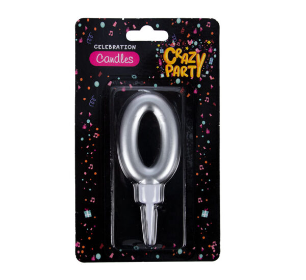 Candles Birthday Large Foil Nuber-0