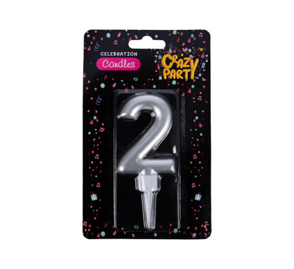Candles Birthday Large Foil Number-2