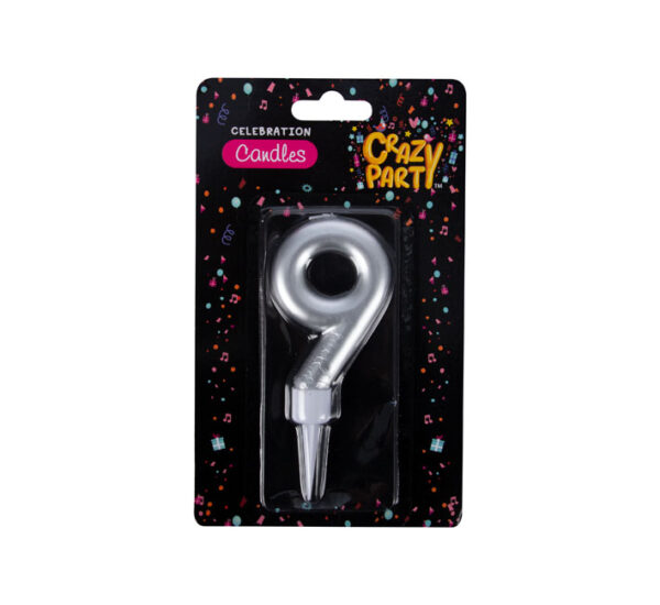 Candles Birthday Large Foil Number-9