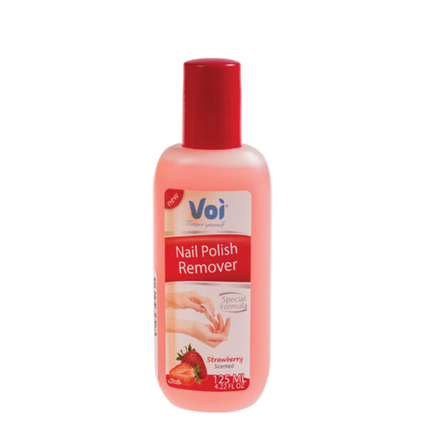 Voi Nail Polish Remover - Strawberry, 125ml