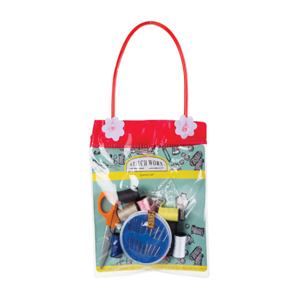 Sewing Kit - Needles, Thread & Scissors In Pouch
