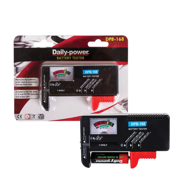 Daily Power Battery Tester For Batteries Of 1.5v To 9v